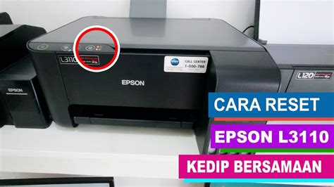 Cara Memperbaiki Printer Epson L Lampu Tinta Dan Kertas Berkedip