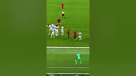 Ronaldo Freekick Against Spain 🇵🇹🤯⚽ 100k Subscribe Please🙏 Shorts