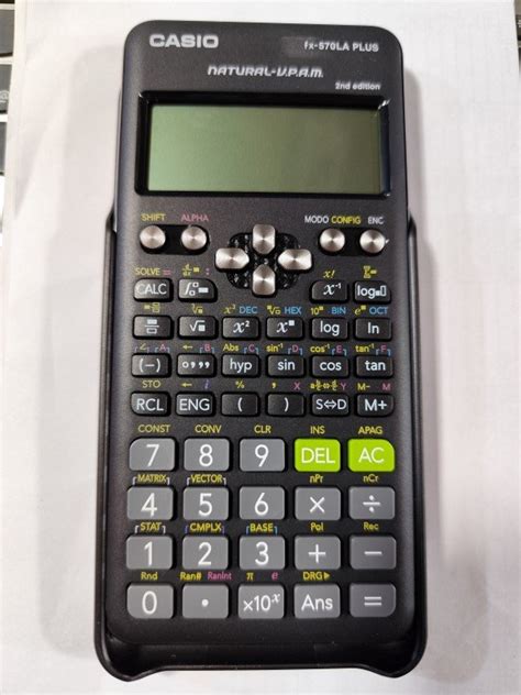 Calculadora científica CASIO 2da edición FX-570LA PLUS 
