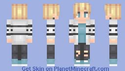 Blonde Guy Minecraft Skin
