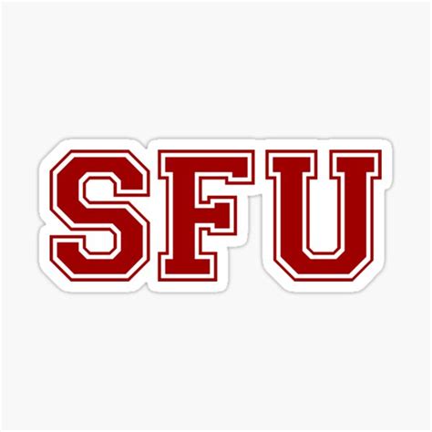 Simon Fraser University Stickers | Redbubble