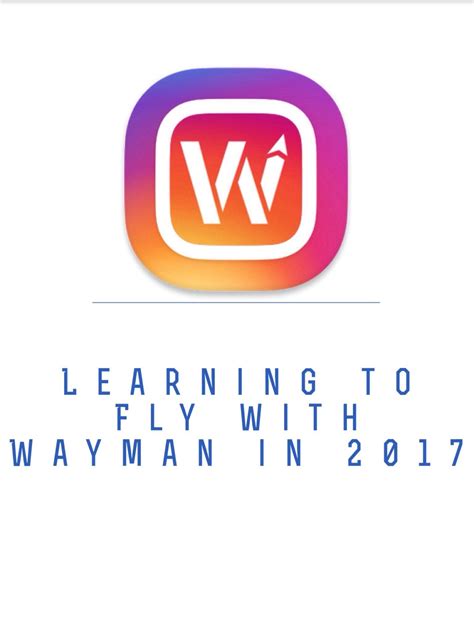 Learning To Fly With Wayman In 2017 Wayman Aviation Academy