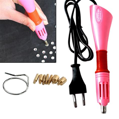 Rhinestones Applicator In Professional Iron On Hot Fix Aplicador De Strass Wand Crystal Gem