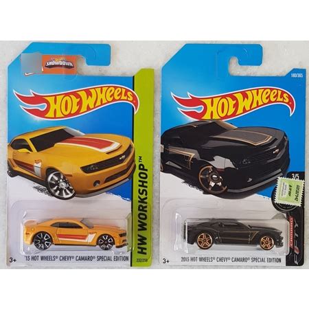 Hot Wheels 13 Hot Wheels Chevy Camaro Special Edition Series For Collections And Gifts Shopee
