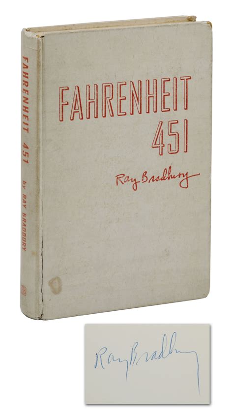 Fahrenheit 451 Von Bradbury Ray Joe Mugnaini Illustrator Asbestos