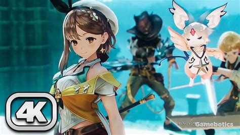 Atelier Ryza 2 16 Minutes Of Gameplay So Far 2020 4k 60fps Youtube