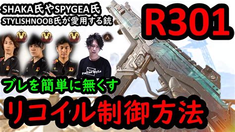 【apex Legends】r301のブレを簡単に無くすリコイル制御方法解説！【エーペックスレジェンズ】ps4pcswitch Youtube