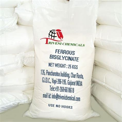 Ferrous Bisglycinate, Packaging Type: Bag, Triveni Chemicals | ID ...