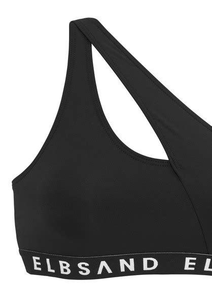 Elbsand Bustier Bikini Edith Schwarz Cup A B