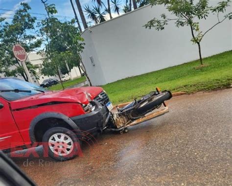 VÍDEO motorista sinais de embriaguez se envolve em acidente e foge