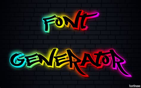 Font Generator Text Effect and Logo Design Font