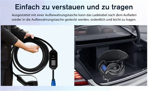 Awesafe Ladestationen F R Elektrofahrzeuge Typ Ev Ladekabel M A