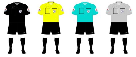 Premier League Referee Kit History