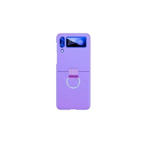 Husa De Protectie PremiumCell Cu Inel Pentru Galaxy Z Flip 3 Mov