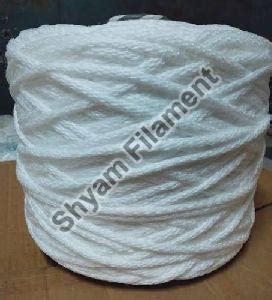 Shyam Filament In Surat Manufacturer Of White Polyester Filler Cord