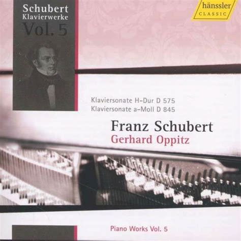 Franz Schubert Klavierwerke Vol5 Cd Jpc