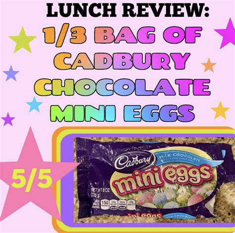 Cadbury Mini Eggs Review - Paula Eats