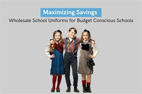 Wholesale School Uniforms for Budget-Conscious Schools – Wholesale Bulk ...