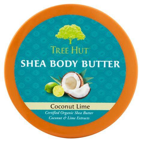 Tree Hut Shea Body Butter Coconut Lime 7 Oz