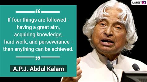 Apj Abdul Kalam 89th Birth Anniversary Top 9 Inspiring Quotes Of India