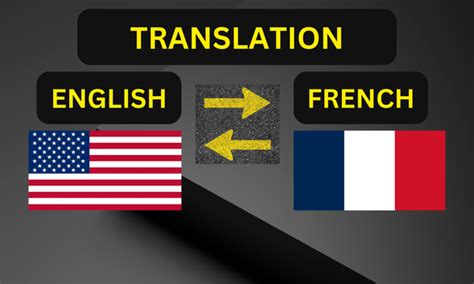 I will translate from english to french translation for business by ...