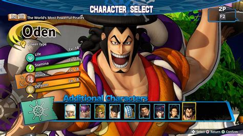 One Piece Pirate Warriors Oden Kozuki Max Level Gameplay Dlc