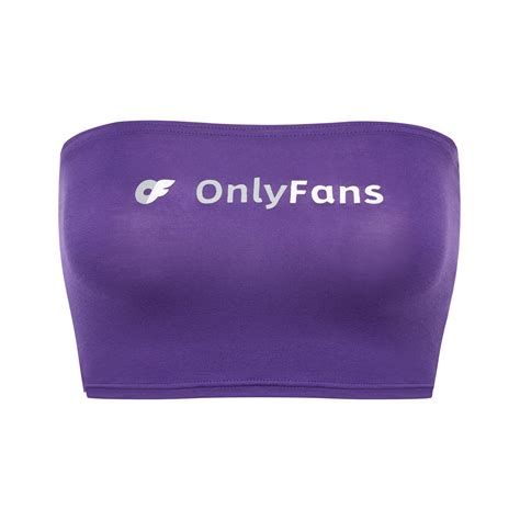 OnlyFans Stretch Tube Top - Purple | Official Merchandise