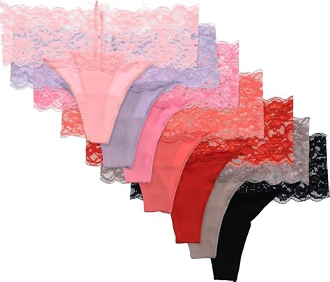 Alyce Intimates Womens Lace Bikini Underwear Set Assorted Xl Pack Walmart