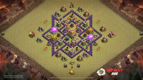 COC TH 7 Base - Clash of Clans Town Hall Level 7 Layouts
