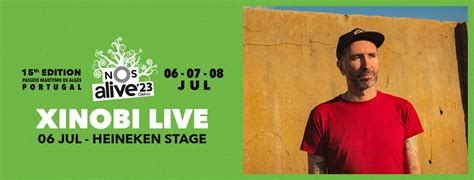 Xinobi Live No Palco Heineken NOS Alive Festival