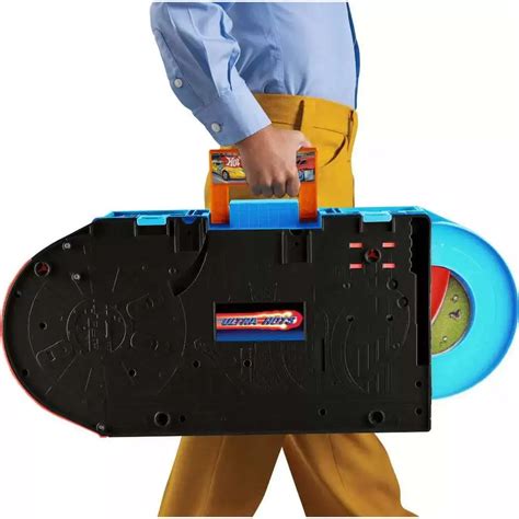 Hot Wheels Ultra Hots Sto Go Exclusive 164 Track Set Mattel Toys ToyWiz