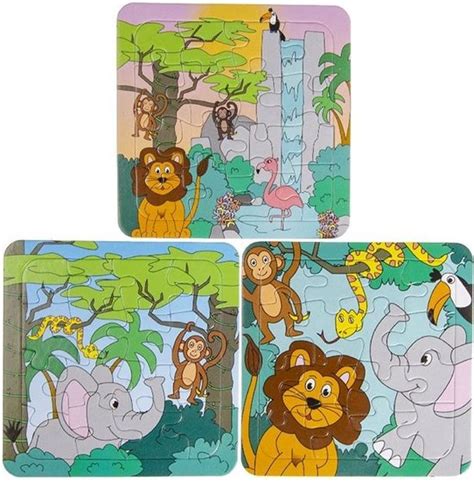 Puzzels Puzzels Puzzel Jungle Puzzel Kinderen Peuters