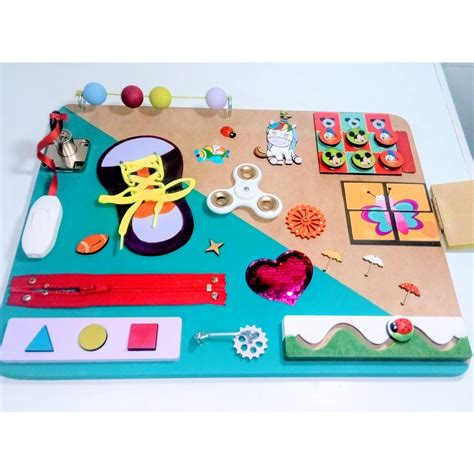 Tableros Sensoriales Y Didacticos Montessori Shopee Argentina