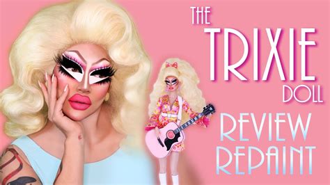 Trixie Mattel Doll Review And Repaint 💖 Integrity Toys Youtube