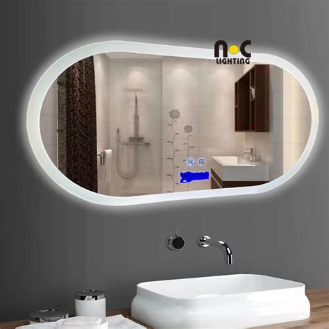 LED mirror light bathroom light for home and hotel dimmable and smart