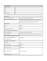 Soap Note Week Knee Pain Docx Demographics Patient Initials Mg Age Sex F Race