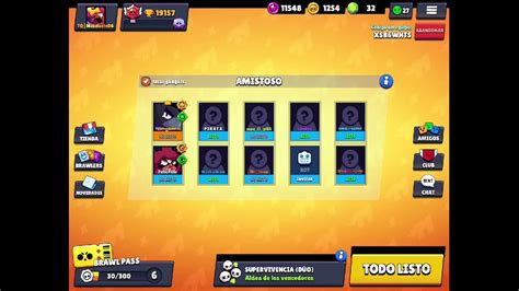 Directo Brawl Stars Jugando Partidas Privadas Con Subs Roadto300