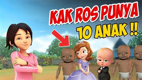 Kak Ros Melahirkan 10 Anak Upin Ipin Kaget GTA Lucu YouTube