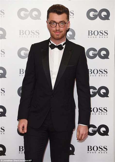 Sam Smith In Tuxedo And Glasses At Gq Men Of The Year Awards Daily