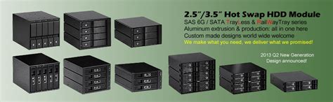 HOT SWAP MOBILE RACK MODULE Compatible With Regular 3 5 FDD Or 5 25 ODD Housing Advanced 2 5