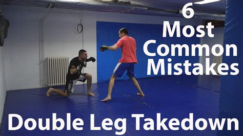 Double Leg Takedown: 6 Most Common Mistakes