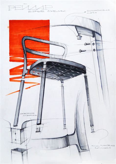 Sketch, Furniture | Furniture design sketches, Furniture sketch ...