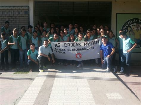 Projeto De Combate S Drogas Col Gio Estadual D Jos T Da Frota