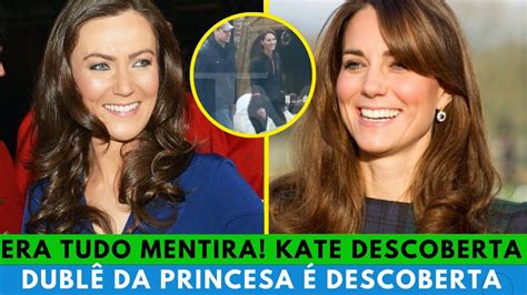 FOI TUDO MENTIRA KATE MIDDLETON USOU UMA DUBLÊ DE CORPO JORNALISTA