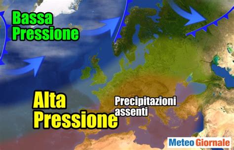 Didattica Meteo Il Ruolo Di Un Promontorio Di Alta Pressione A Ovest