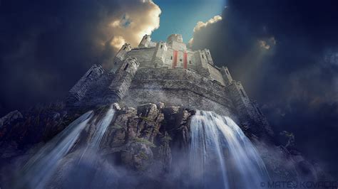 Castle Waterfall by Matej Kovacic