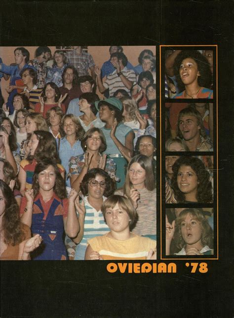 1978 Yearbook From Oviedo High School From Oviedo Florida For Sale