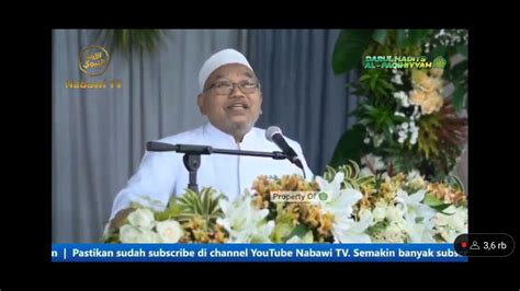 KH Ahmad Saidi Bin Kiyai Said Giren Talang Tegal Sambutan Haul Imamain