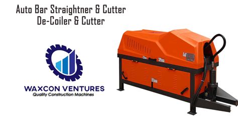 Mild Steel Automatic Wire Straightener Cutter Machine By Waxcon For