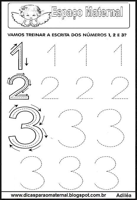 Atividades Numerais Pontilhados Maternal Imprimir E Colorir Hot Sex